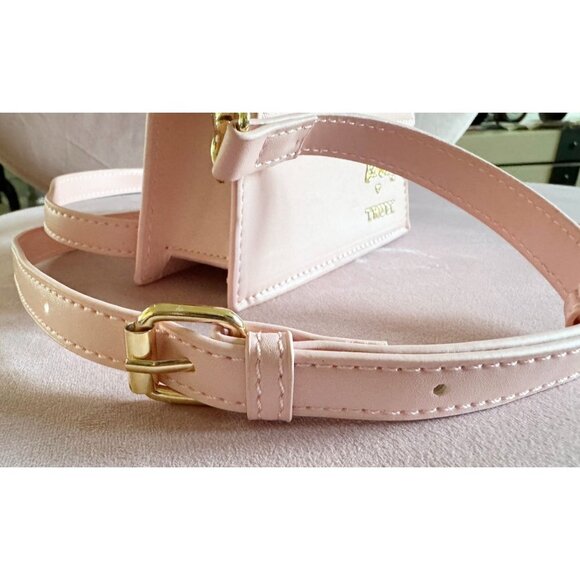 Barbie Mini Purse by Truly Crossbody Blush Pink Adjustable Straps - Picture 4 of 8